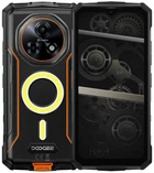 Смартфони та мобільні телефони Doogee Смартфон Doogee Fire 5 Ultra 6.6” HD+ 90Hz 6GB/128GB G81 48+8MP 13000mAh NFC Orange (Fire_5_Ultra_OR) Чорний/оранжевий