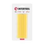 Комплект клейових стрижнів жовтих, 7,4×100 мм, 12 шт. INTERTOOL (RT-1050)