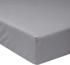 Простирадло на резинці MirSon двоспальне 140х190+25 см Poplin Line 056 Smoky Поплін (2200006290001)