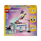 Конструктор LEGO Creator Музыкальный декор «Фортепиано с котом» 485 деталей (31392)
