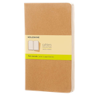 Блокнот Moleskine Cahier 13 х 21 см 80 страниц без линовки Бежевый 3 шт (9788883705007)