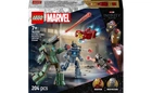 Конструктор Lego Marvel Железный человек и Боевая Машина против Хаммер Дронов, 204 детали 76320