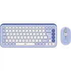 Комплект (Клавіатура та миша) Logitech Pop Icon Combo Lilac (920-013078)