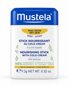 Увлажняющий стик Mustela для губ и щек 9,2 г, защитный уход для малышей с рождения