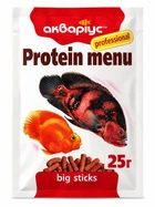 Корм для риб Акваріус Protein Menu Палички