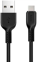 USB Кабель Hoco X20 Flash USB-A to Type-C 1m Black