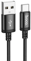 USB Кабель Hoco X89 Wind USB-A to Type-C 3A 2m Black