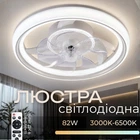 Потолочная люстра с вентилятором VALESO B XI3803-480 WH (белая)