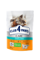 Сухой корм Club 4 Paws Sterilised Chicken