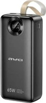 УМБ AWEI PA-34 30000mAh 65W Fast Charging Black (6954284025324)