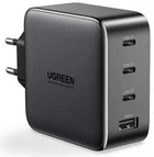 Мережевий зарядний пристрій UGREEN Nexode CD226 GaN 100W 3xUSB-C USB-A PD 3.0 QC 4.0 Black (40747)