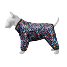 Ветровка для собак WAUDOG Clothes, рисунок "Бесконечные миры", S40, В 56-59 см, С 37-40 см