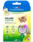 Нашийник з репелентною дією для кошенят Laboratoire Francodex repellent від бліх і кліщів з гераніолом - 35 см