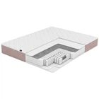 Ортопедичний пружинний матрац Family Sleep Chantilly Veluress Collection 160×190 см Білий з рожевим (НФ-00001720)