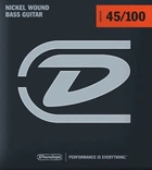 Струни для бас-гітари Dunlop DBN45100 Nickel Plated Steel 45/100