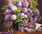 Картина за номерами Origami Натюрморт-букет бузку LW 3075 40*50 см