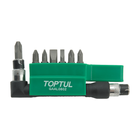 Набір біт 1/4 "з Г-под. перехідником TOPTUL GAAL0802