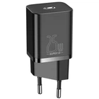 Мережевий зарядний пристрій Baseus Super Si Quick Charger 1C 25W EU Black (CCSP020101)
