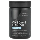 Омега-3 Риб'ячий Жир Аляска Мінтай 1250мг Sport Research (Omega-3 Fish Oil Alaska Pollock 1250mg) 90 шт