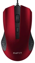 Дротова миша Havit HV-MS752 USB Black/Red