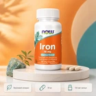 Iron 18mg Ferrochel - 120 vcaps залізо Ferrochel 18 мг для підтримки гемоглобіну, енергії, кровотворення та зменшення втоми