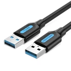 Кабель USB 3.0 Vention CONBF USB-AM - USB-AM, 1 м, 5 Гбіт/с, Black