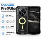 Смартфон Doogee Fire 5 Ultra 6.6” 6GB/128GB 13000 мАч 48+8 Мп NFC Gray (Fire_5_Ultra_GR)