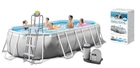 Басейн каркасний Intex 503 x 274 x 122 см (5 678 л/год, сходи, тент, підстилка) насос-фільтр, скіммер 26796 NP