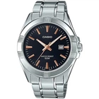 Мужские часы Casio MTP-1308D-1A2 чёрный циферблат