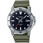 Мужские часы Casio MTP-VD01-3E чёрный циферблат