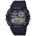 Чоловічий електронний годинник Casio WS-1700H-1A чорний