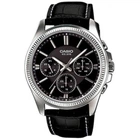 Чоловічий годинник Casio MTP-1375L-1AVDF чорний циферблат