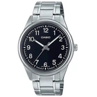 Чоловічий годинник Casio MTP-V005D-1B4 чорний циферблат