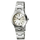 Жіночий годинник Casio LTP-1241D-7A2 сріблястий циферблат