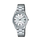 Жіночий годинник Casio LTP-V005D-7A білий циферблат