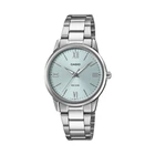 Жіночий годинник Casio LTP-1303DD-2A блакитний циферблат
