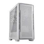 Ігровий корпус, 2*120mm вентилятори передвстановлені, ATX/mATX/mini-ITX, Type C x 1, USB3.0 x 2, Audio x1, скляне вікно (UNIFACE White)