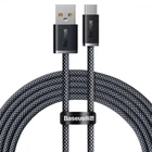 Кабель на 2м. USB to Type-C Dynamic 100W серый, Baseus для зарядки и передачи данных (CALD000716)