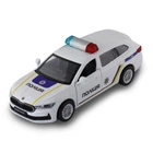 Детская автомодель "Skoda superb полиция" TechnoDrive 250947 масштаб 1:43