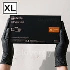 Перчатки нитриловые, Nitrylex Black, черного цвета, размер XL,100 шт