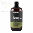 Шампунь для тела и волос с маслом рапса и конопли Mr.SCRUBBER Man Hair & Body Shampoo 2 in 1 250 мл