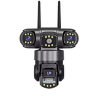 Уличная поворотная Wi-Fi IP камера видеонаблюдения EVKVO SC28 V380 Pro | 3 Линзы | 16MP