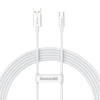 Дата кабель Baseus Superior Series Fast Charging USB to Type-C 100W 1m P10320102 Moon White