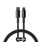 Дата кабель Baseus Tungsten Gold Type-C to Lightning PD 20W 1m CATLWJ Черный