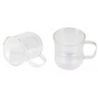 Набір склянних чашок Bergner Coffee & tea lovers 230 мл 2 шт (BG-20115-MM)