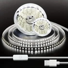 Світлодіодна LED стрічка 10 метрів із кнопкою USB 5V підсвічування кімнат поверхонь