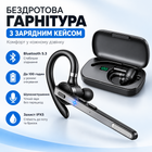 Беспроводная Bluetooth гарнитура New Bee M53 с шумоподавлением и зарядным кейсом