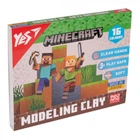 Пластилін YES Minecraft 16 кольорів 320 г (540674)