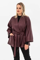 Кардиган SQUARE Бордовий 2XL/3XL (3044296)