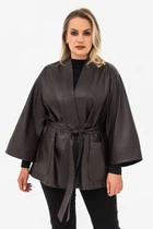 Кардиган SQUARE Темно-коричневий 2XL/3XL (3044295)